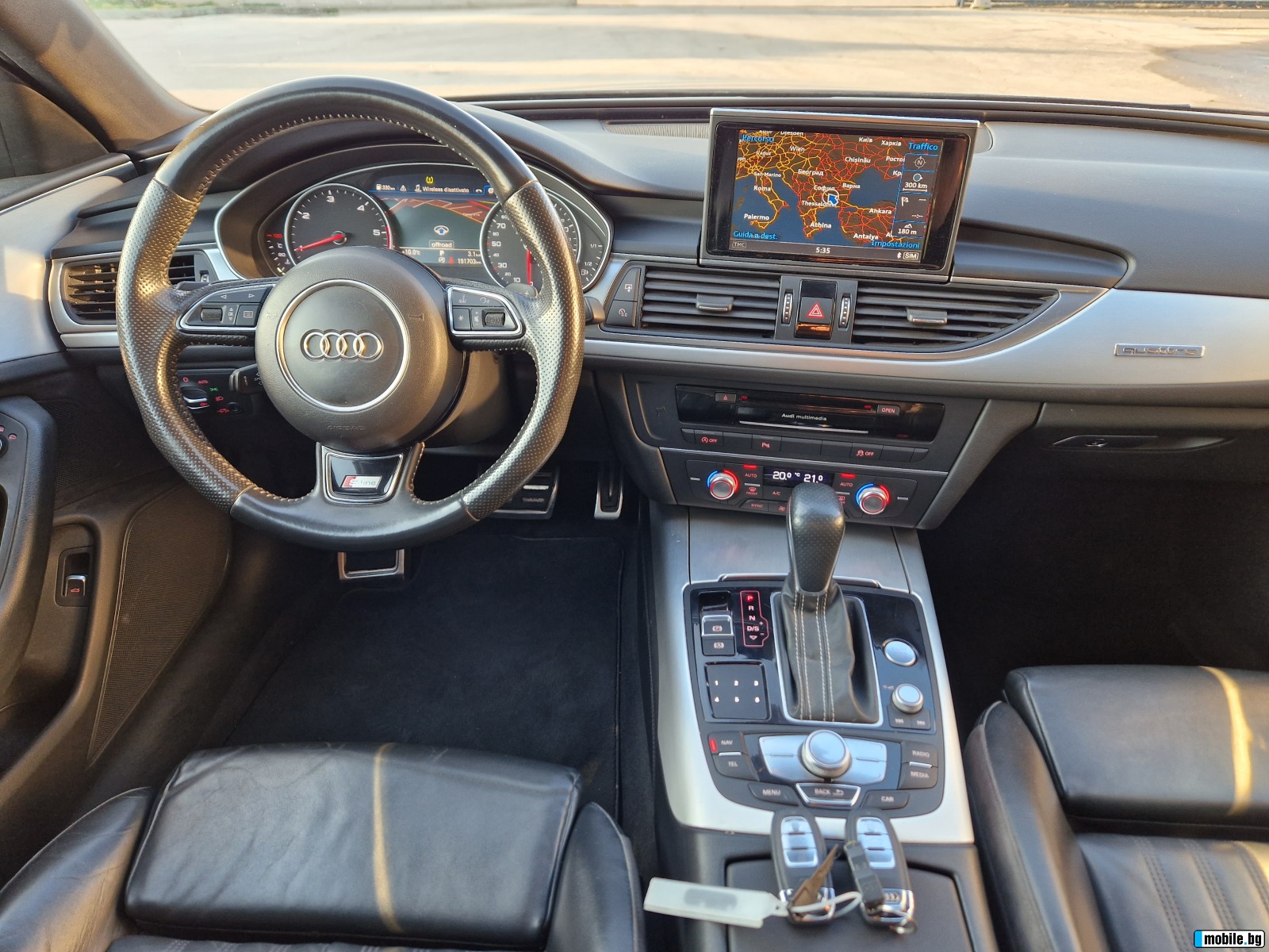 Audi A6 3.0 Black Edition Full S"LINE | Mobile.bg   9