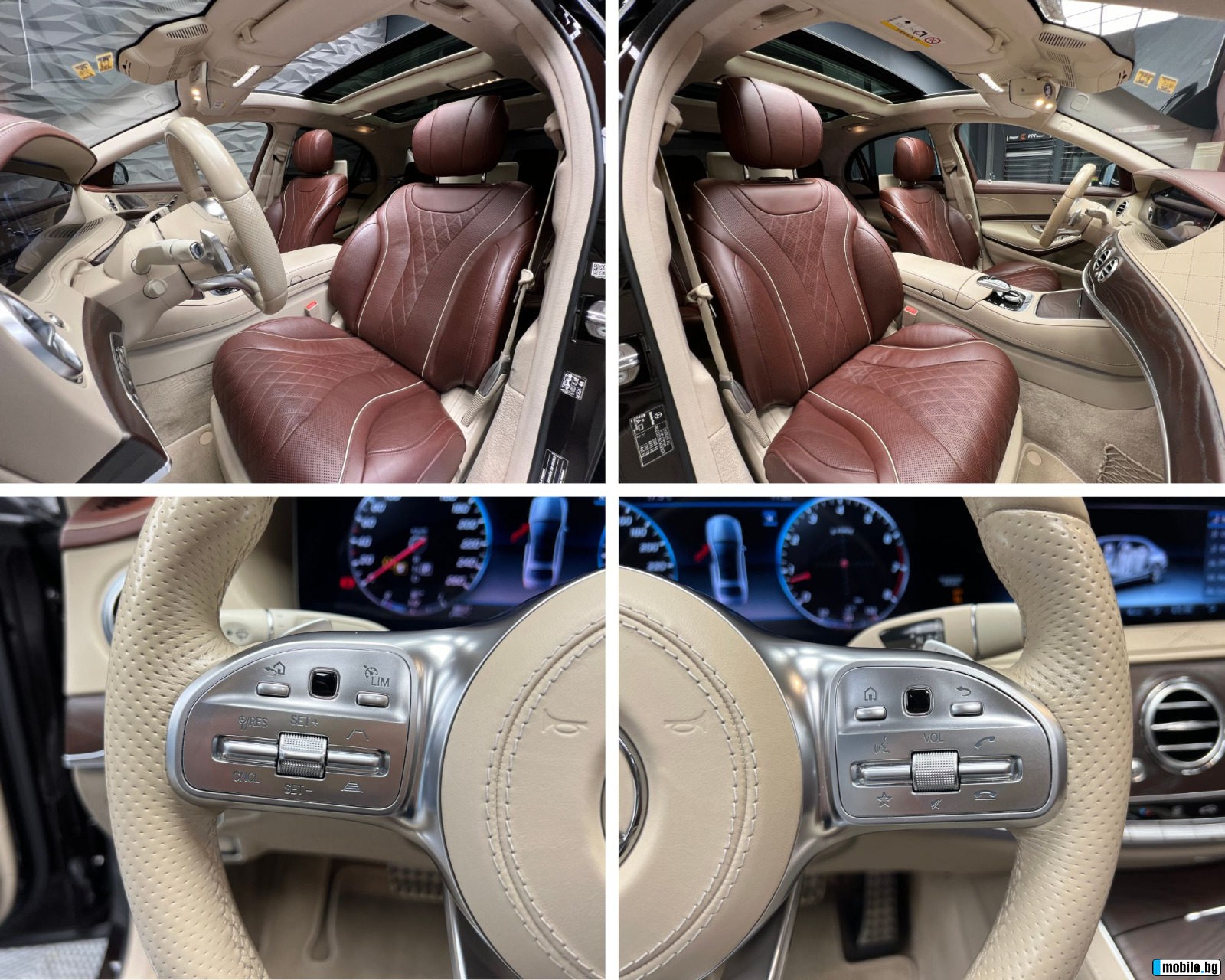 Mercedes-Benz S 560 4 Matic * Burmester * Panorama  | Mobile.bg   12