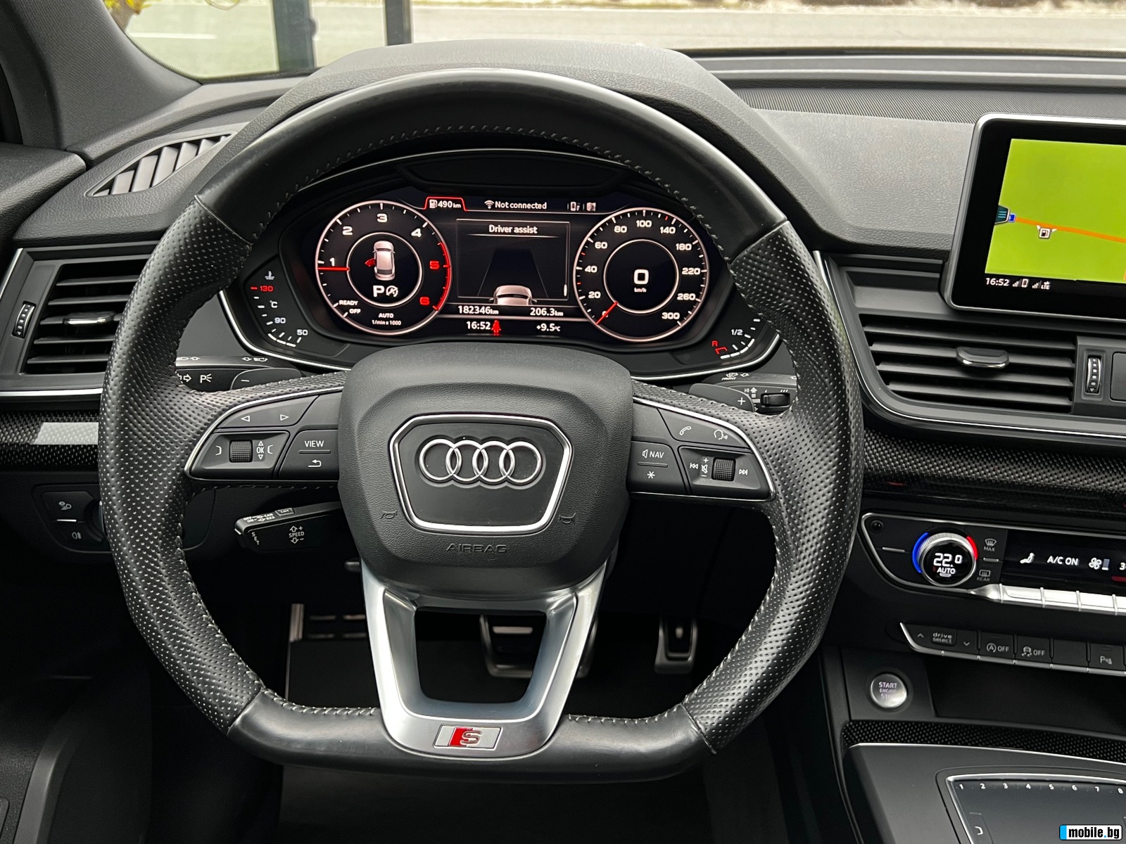 Audi Q5 2.0TDI, QUATTRO, S LINE, EXECUTIVE-BLACK EDITION! | Mobile.bg   11