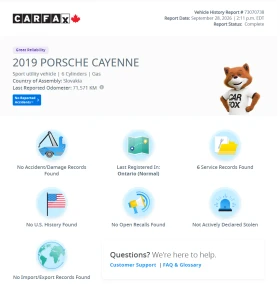 Porsche Cayenne CARFAX НАЛИЧЕН | 2019 | 77 542 км | Auto.bg — изображение 15 Porsche Cayenne CARFAX НАЛИЧЕН | 2019 | 77 542 км | Auto.bg — изображение 15