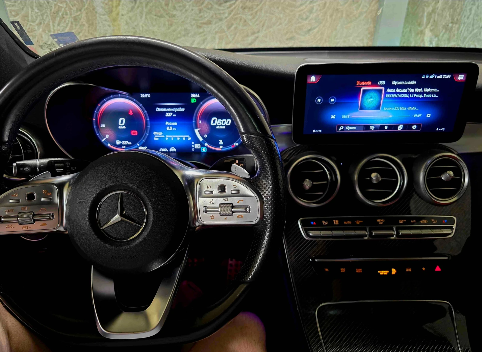 Mercedes-Benz GLC 400 330кс, 20' AMG 43, ПАНОРАМА, 4-MATIC, 360 КАМЕ - изображение 8 | Auto.bg Mercedes-Benz GLC 400 330кс, 20' AMG 43, ПАНОРАМА, 4-MATIC, 360 КАМЕ - изображение 8