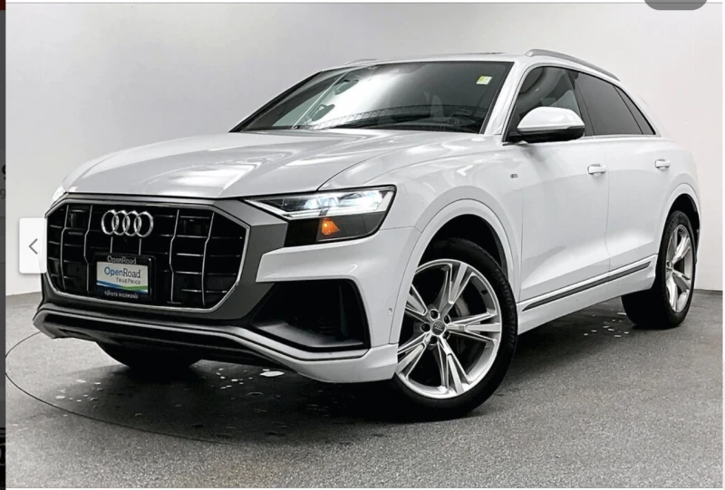Audi Q8 3.0T* S* LINE* MATRIX* ПАНОРАМА* 360КАМЕРА* LANE* - 61300 лв. / 31342.19 € - 81342948 1 | Car24.bg Audi Q8 3.0T* S* LINE* MATRIX* ПАНОРАМА* 360КАМЕРА* LANE* - 61300 лв. / 31342.19 € - 81342948 1