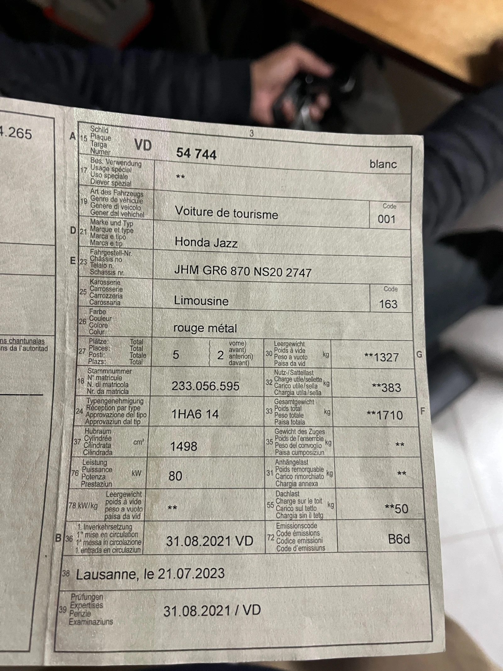 Honda Jazz 1.5I-MMD CROSS - изображение 8 | Auto.bg Honda Jazz 1.5I-MMD CROSS - изображение 8