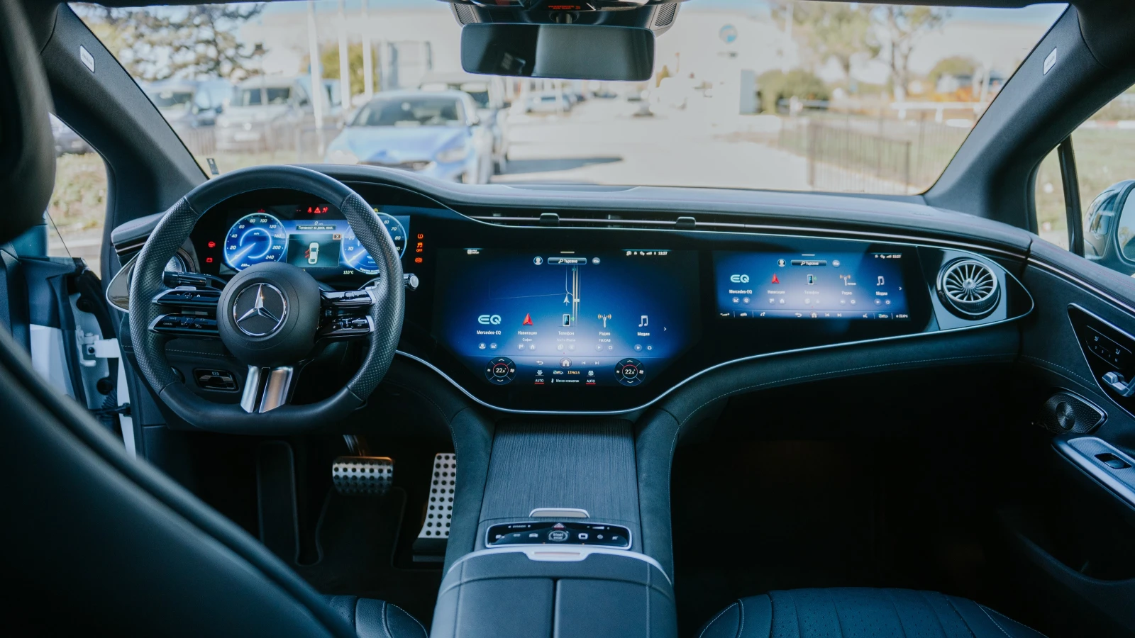 Mercedes-Benz EQE AMG/4-MATIC/AIRMATIC/BURM/ГАРАНЦИЯ - изображение 8 | Auto.bg Mercedes-Benz EQE AMG/4-MATIC/AIRMATIC/BURM/ГАРАНЦИЯ - изображение 8