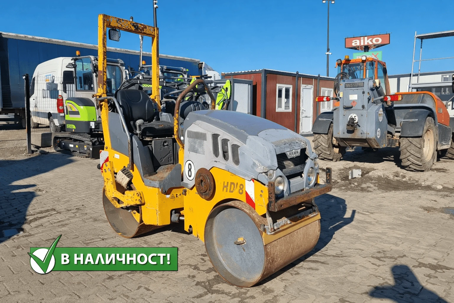 Валяк Hamm HD8 VV | Auto.bg — изображение 1 Валяк Hamm HD8 VV | Auto.bg — изображение 1