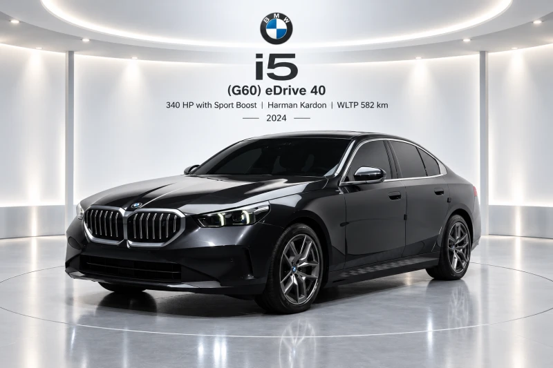 BMW i5 eDRIVE40| 340HP| PANO| HUD| 360| HK - 45500 € - 21102597 1 | Car24.bg BMW i5 eDRIVE40| 340HP| PANO| HUD| 360| HK - 45500 € - 21102597 1