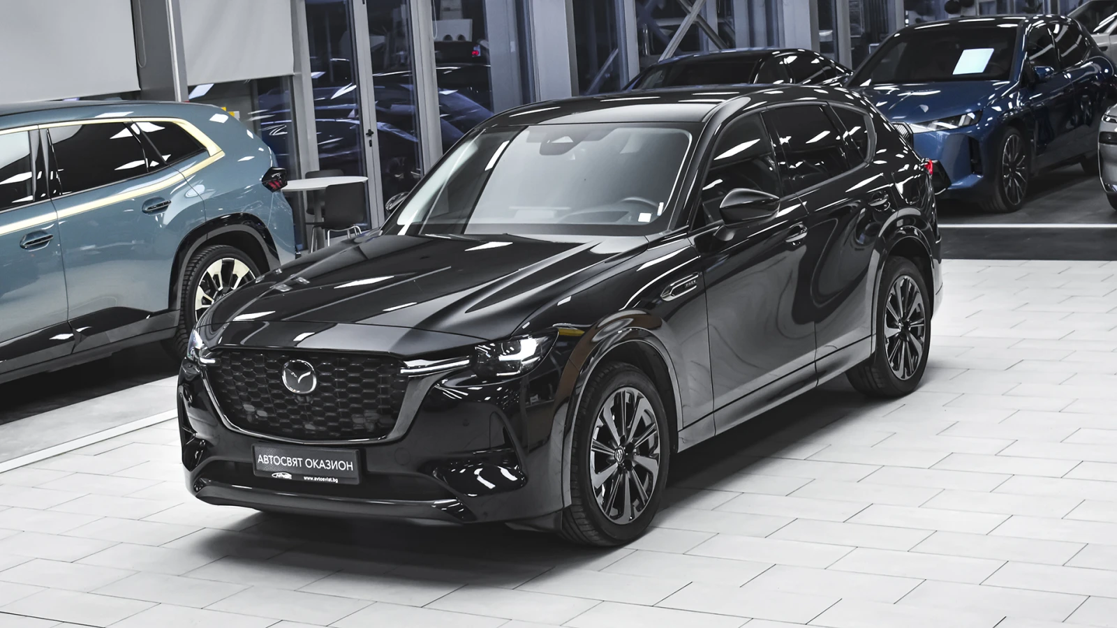 Mazda CX-60 2.5 e-SKYACTIV PHEV HOMURA 4x4 Automatic | Auto.bg — изображение 1 Mazda CX-60 2.5 e-SKYACTIV PHEV HOMURA 4x4 Automatic | Auto.bg — изображение 1