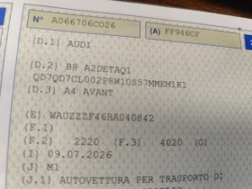 Audi A4 2.0TDi* QUATTRO* АВТОМАТИК* LED* NAVI* CAMERA* - 13450 € / 26305.91 лв. - 11018252 17 | Car24.bg Audi A4 2.0TDi* QUATTRO* АВТОМАТИК* LED* NAVI* CAMERA* - 13450 € / 26305.91 лв. - 11018252 17