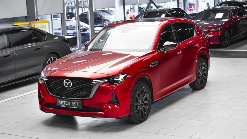 Mazda CX-60 3.3 SKYACTIV D HOMURA Mild Hybrid 4x4 Automatic - 39990 € / 78213.64 лв. - 20640170 1 | Car24.bg Mazda CX-60 3.3 SKYACTIV D HOMURA Mild Hybrid 4x4 Automatic - 39990 € / 78213.64 лв. - 20640170 1