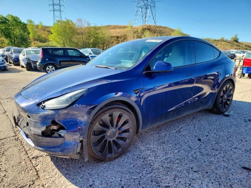 Tesla Model Y PERFORMANCE / Застраховател / Carfax / Автокред - 15000 € - 91972941 1 | Car24.bg Tesla Model Y PERFORMANCE / Застраховател / Carfax / Автокред - 15000 € - 91972941 1