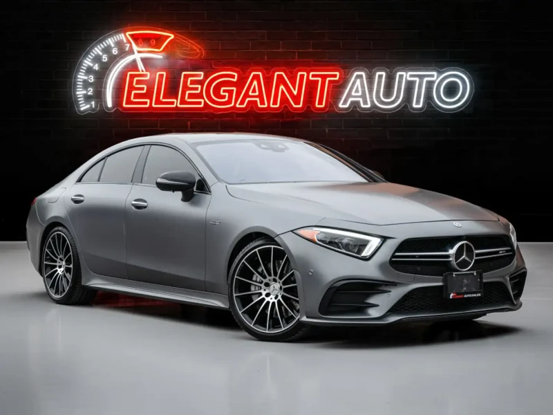 Mercedes-Benz CLS 53 AMG TECH| INTELDRIVE| ROOF| MATTE GREY | RED BELTS| - 33700 € / 65911.47 лв. - 92450102 1 | Car24.bg Mercedes-Benz CLS 53 AMG TECH| INTELDRIVE| ROOF| MATTE GREY | RED BELTS| - 33700 € / 65911.47 лв. - 92450102 1