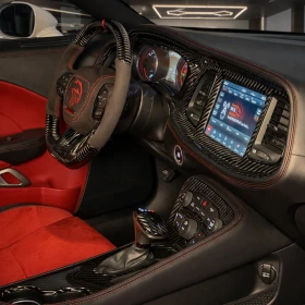 Dodge Challenger SRT 6.4 HEMI Widebody, Carbon - 46999 € / 91922.05 лв. - 75479952 6 | Car24.bg Dodge Challenger SRT 6.4 HEMI Widebody, Carbon - 46999 € / 91922.05 лв. - 75479952 6