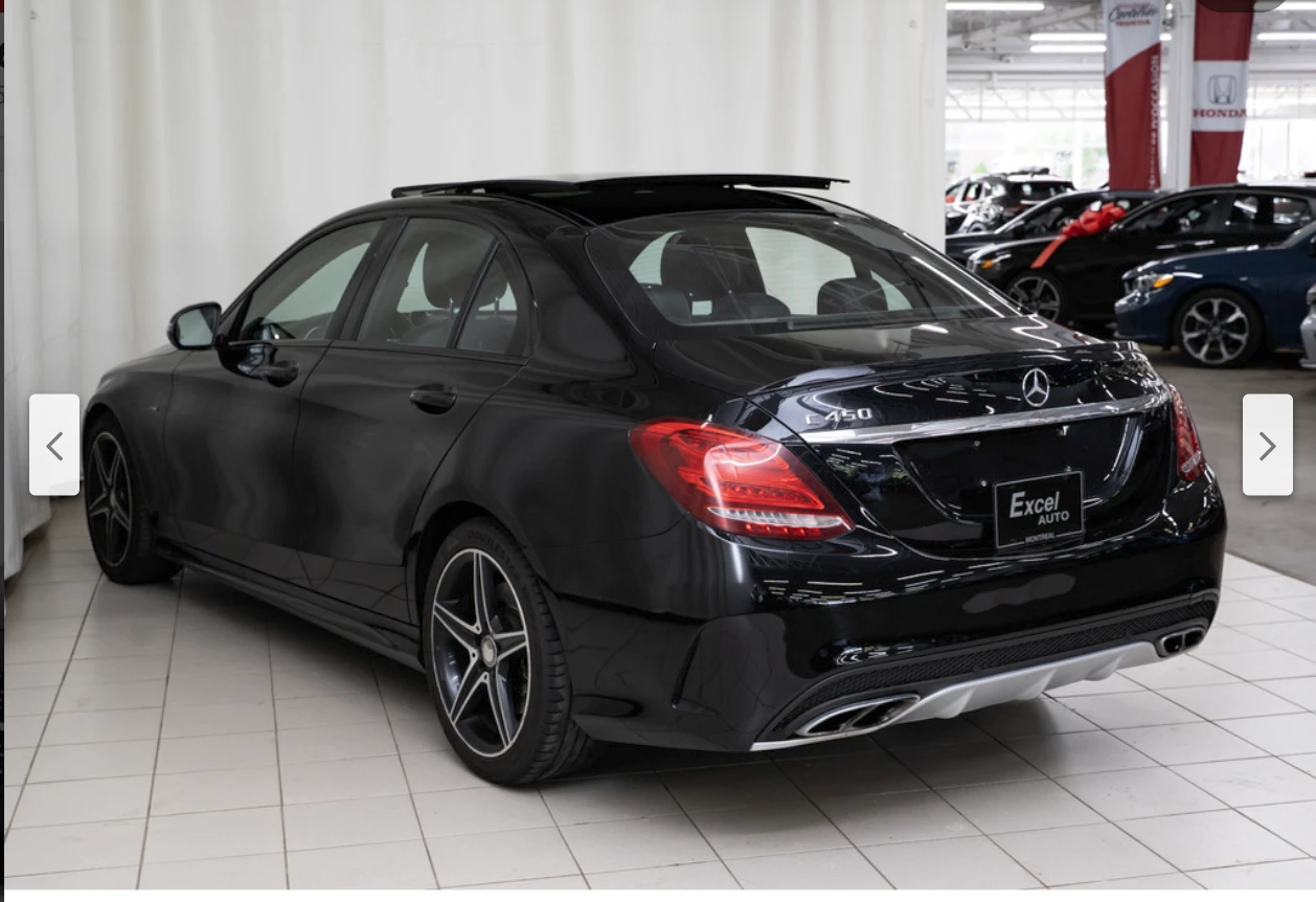 Mercedes-Benz C 450 AMG 4MATIC* 360КАМЕРА* КЕЙЛЕС* LANE* ASSIST*  - изображение 4 | Auto.bg Mercedes-Benz C 450 AMG 4MATIC* 360КАМЕРА* КЕЙЛЕС* LANE* ASSIST*  - изображение 4