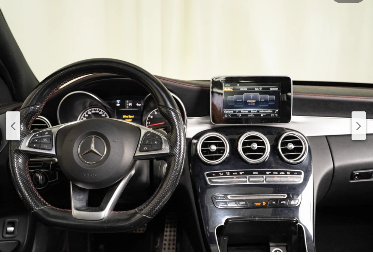 Mercedes-Benz C 450 AMG 4MATIC* 360КАМЕРА* КЕЙЛЕС* LANE* ASSIST*  - изображение 9 | Auto.bg Mercedes-Benz C 450 AMG 4MATIC* 360КАМЕРА* КЕЙЛЕС* LANE* ASSIST*  - изображение 9