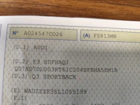 Audi Q3 Sportback 40* 2.0TDi* QUATTRO* S-LINE* | Auto.bg — изображение 17 Audi Q3 Sportback 40* 2.0TDi* QUATTRO* S-LINE* | Auto.bg — изображение 17