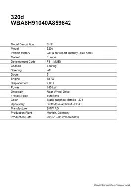 BMW 320 - 15000 € / 29337.45 лв. - 45005140 12 | Car24.bg BMW 320 - 15000 € / 29337.45 лв. - 45005140 12