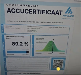Tesla Model 3 Long Range(голямата батерия)89%SoH RWD(един мотор) - Car24.bg Tesla Model 3 Long Range(голямата батерия)89%SoH RWD(един мотор)