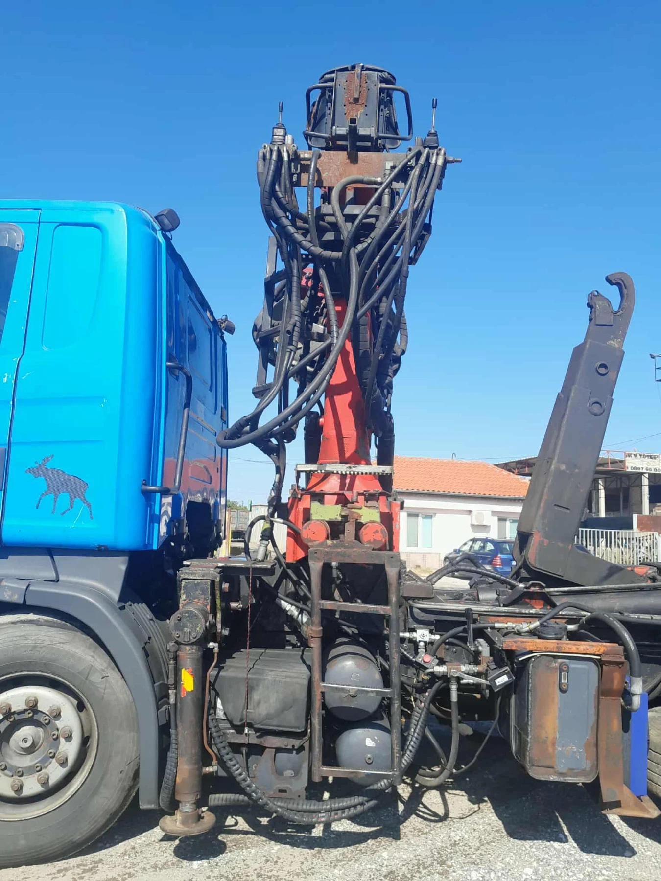 Scania R 420 Кран SCRAP - изображение 8 | Auto.bg Scania R 420 Кран SCRAP - изображение 8