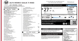 Alfa Romeo Giulia Ti RWD - 19200 € - 71647500 17 | Car24.bg Alfa Romeo Giulia Ti RWD - 19200 € - 71647500 17
