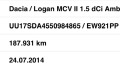 Dacia Logan 1.5DCI-КЛИМА-185х.км РЕАЛНИ - [18] 