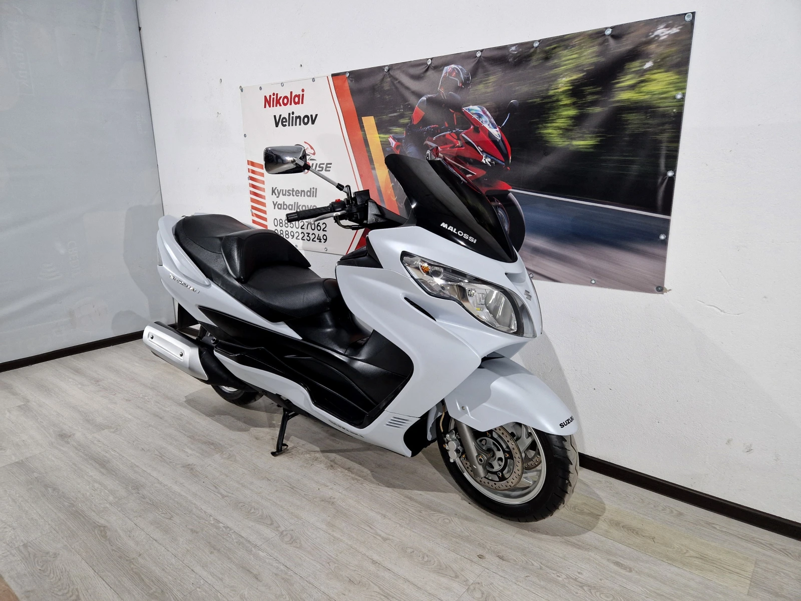 Suzuki Burgman 400cci 2009г ! 28717км MALOSSI | Auto.bg — изображение 1 Suzuki Burgman 400cci 2009г ! 28717км MALOSSI | Auto.bg — изображение 1