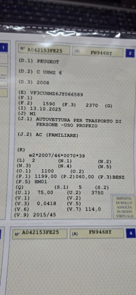 Peugeot 2008 -90000KM - 16200 лв. / 8282.93 € - 96961104 15 | Car24.bg Peugeot 2008 -90000KM - 16200 лв. / 8282.93 € - 96961104 15