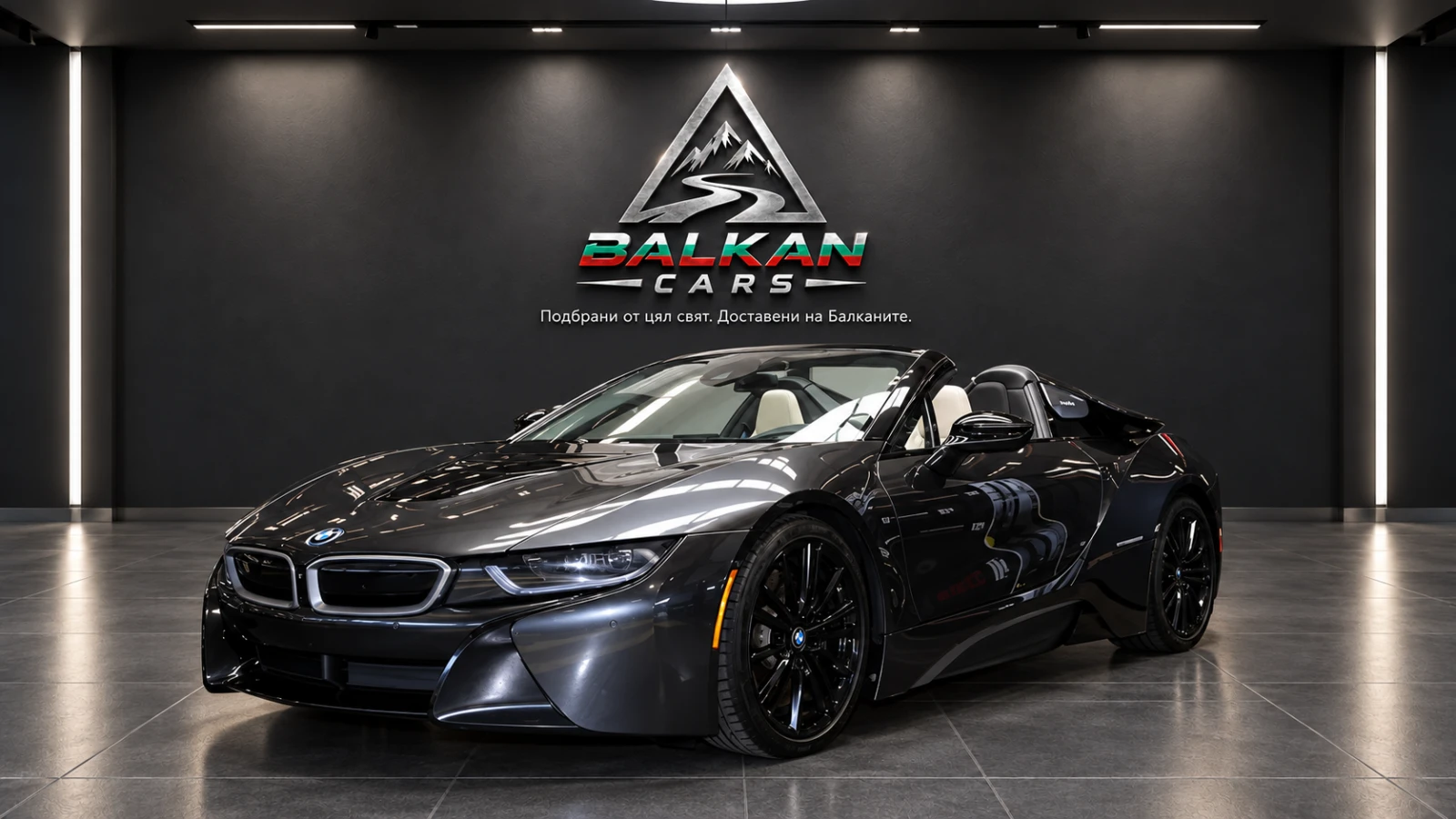 BMW i8 Roadster* HUD* Harman* Камера* Нави | Auto.bg — изображение 1 BMW i8 Roadster* HUD* Harman* Камера* Нави | Auto.bg — изображение 1