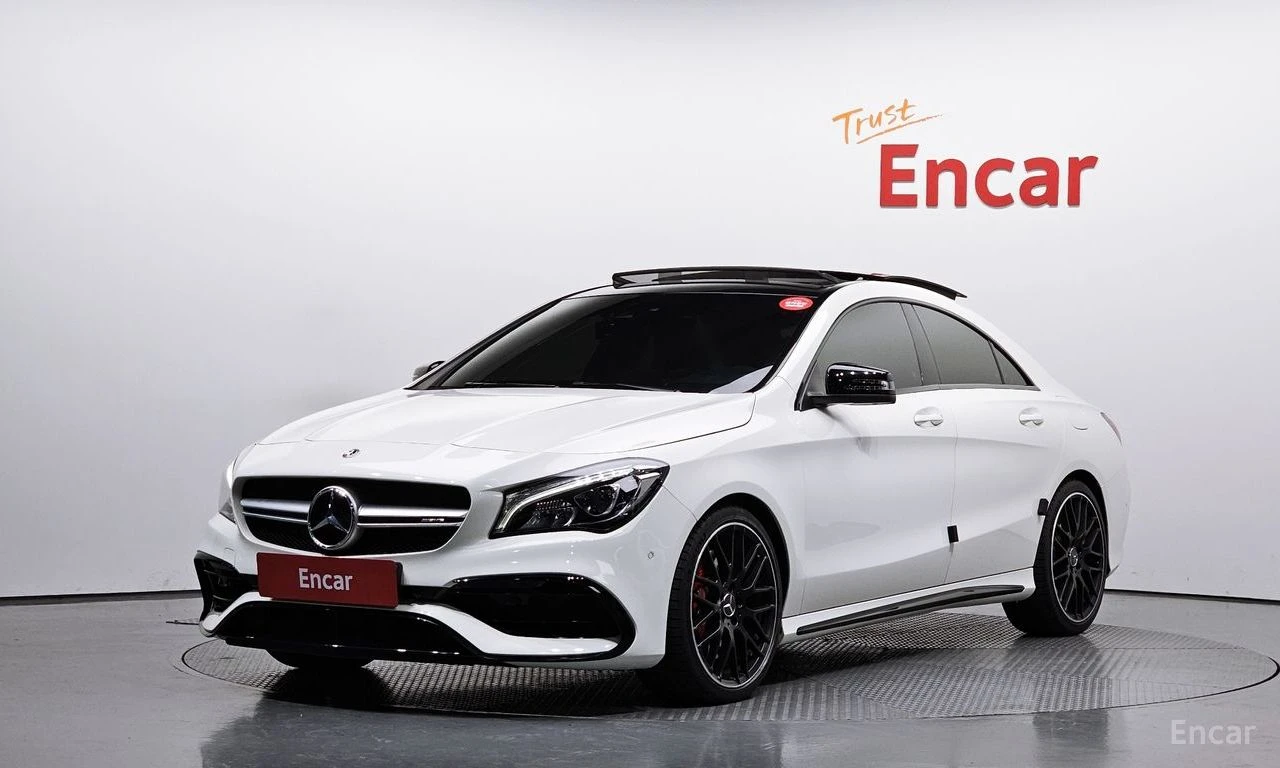 Mercedes-Benz CLA 45 AMG 4-MATIC* PANORAMA* ALCANTARA* CARPLAY* CAM* BLIND- | Auto.bg — изображение 1 Mercedes-Benz CLA 45 AMG 4-MATIC* PANORAMA* ALCANTARA* CARPLAY* CAM* BLIND- | Auto.bg — изображение 1