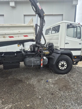 Обява за продажба на Mercedes-Benz 1117 Тристранен Самосвал+ кран HIAB 060