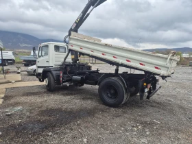 Обява за продажба на Mercedes-Benz 1117 Тристранен Самосвал+ кран HIAB 060