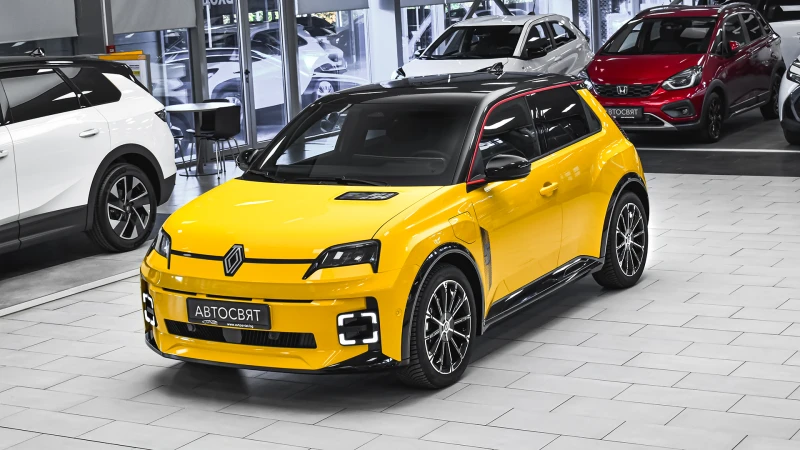 Renault 5 E-Tech EV150 52kWh iconic cinq - 32990 € - 90775892 1 | Car24.bg Renault 5 E-Tech EV150 52kWh iconic cinq - 32990 € - 90775892 1