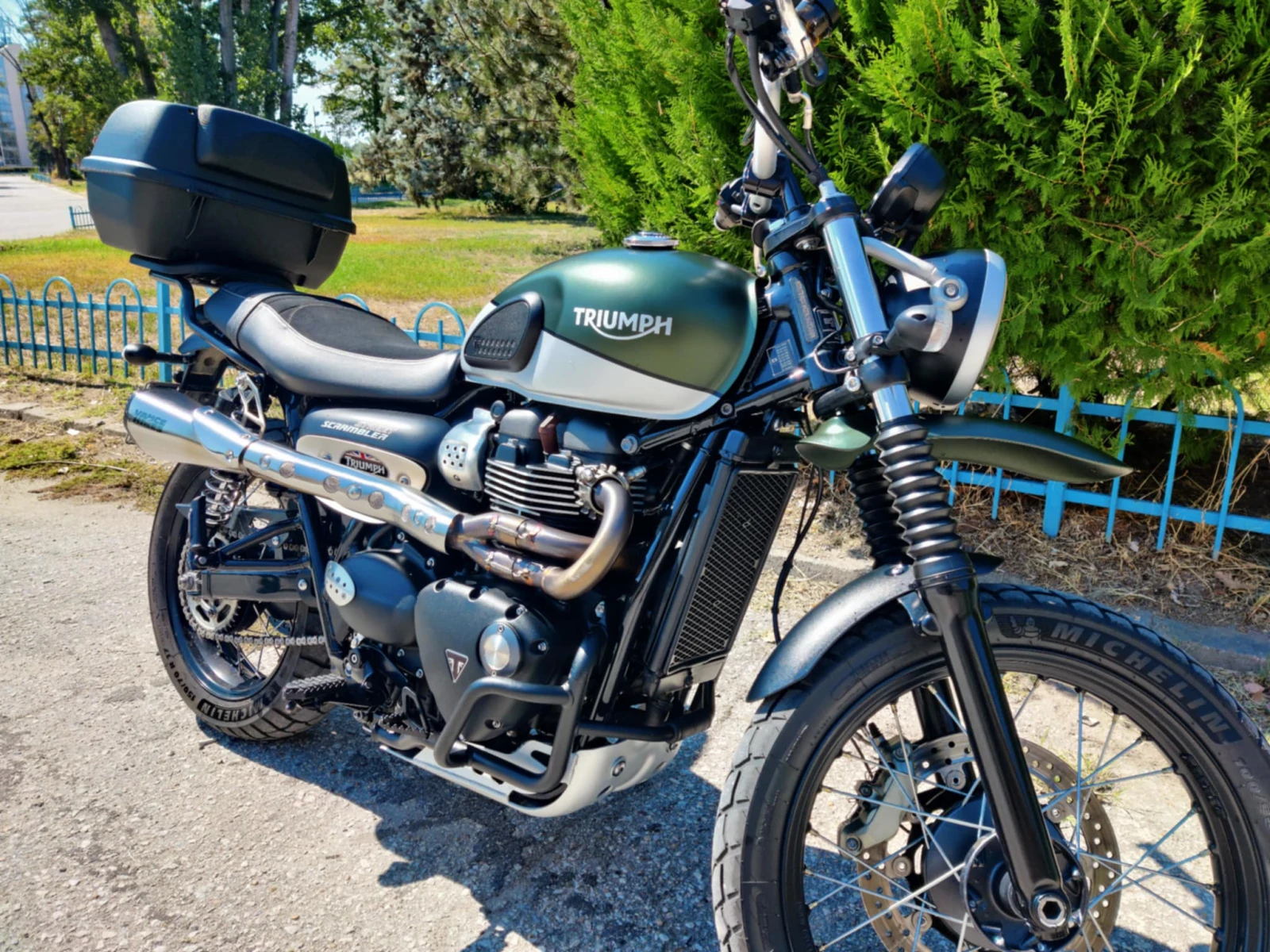 Triumph Street Scrambler 900 - изображение 2 | Auto.bg Triumph Street Scrambler 900 - изображение 2