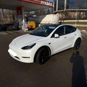 Tesla Model Y 4x4 LR/Dual Motor + Теглич + Каско + аксесоари - 29500 € / 57696.99 лв. - 64503970 2 | Car24.bg Tesla Model Y 4x4 LR/Dual Motor + Теглич + Каско + аксесоари - 29500 € / 57696.99 лв. - 64503970 2