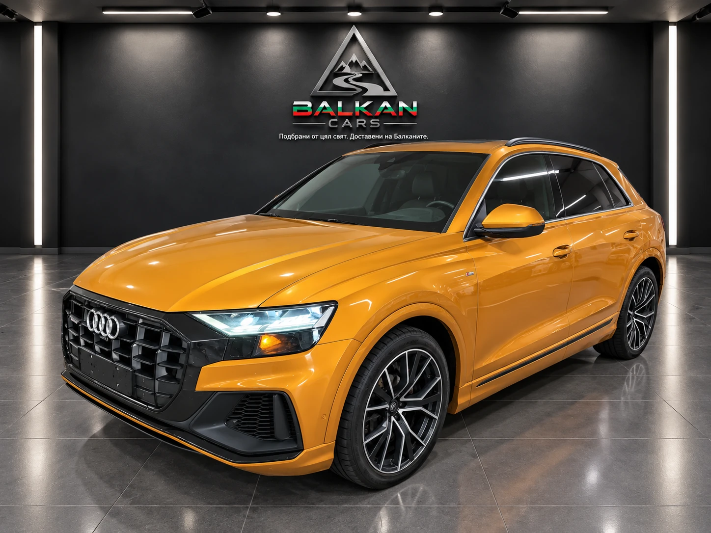Audi Q8 S-LINE TECHNIK QUATTRO* VIRTUAL* ОБДУХ* ПОДГР* 360 | Auto.bg — изображение 1 Audi Q8 S-LINE TECHNIK QUATTRO* VIRTUAL* ОБДУХ* ПОДГР* 360 | Auto.bg — изображение 1