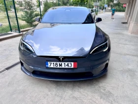 Tesla Model S 2023* LONG RANGE* R21* 32KM* - Car24.bg Tesla Model S 2023* LONG RANGE* R21* 32KM*