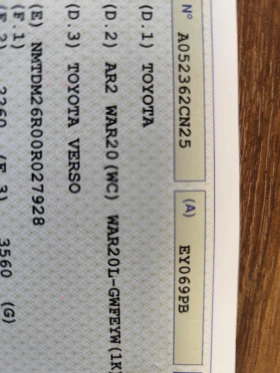 Toyota Verso 1.6D-4D* EURO6B* Klimatronik*  - 4999 € / 9777.19 лв. - 98096563 16 | Car24.bg Toyota Verso 1.6D-4D* EURO6B* Klimatronik*  - 4999 € / 9777.19 лв. - 98096563 16