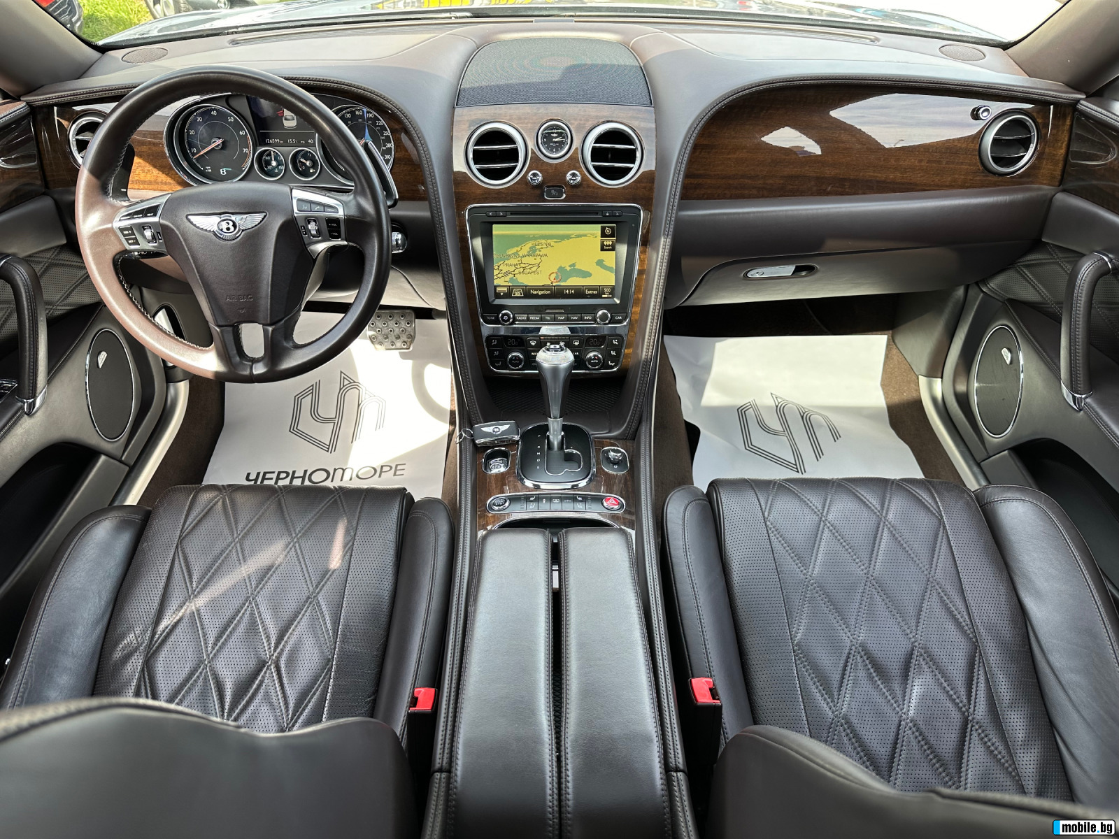 Bentley Flying Spur 6.0 W12 TWIN TURBO 4motion TV   | Mobile.bg   10