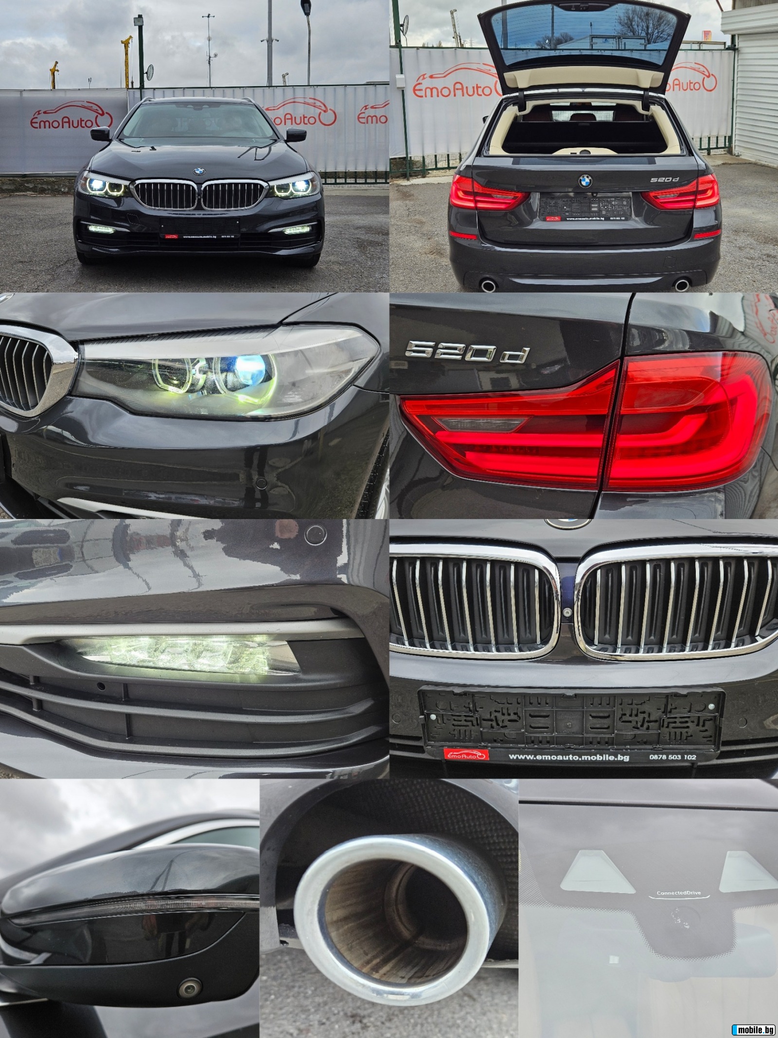 BMW 520 D/190k.c/ACC/NAVI/LED//EURO 6C/!!! | Mobile.bg   17