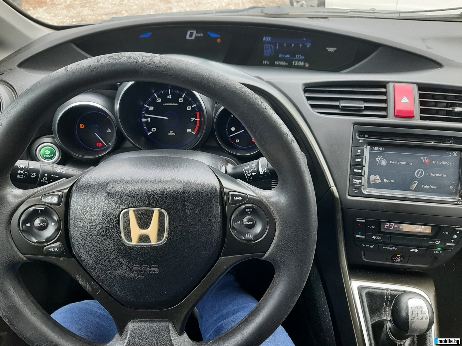 Honda Civic 1.4i V-TEC 100 NAVI  | Mobile.bg   12