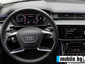 Audi A8 55 TFSI/ QUATTRO/ MATRIX/ HEAD UP/ LIFT/ B&O/ 360/ | Mobile.bg   7