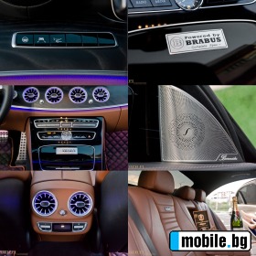 Mercedes-Benz E 350 D* BRABUS* 9G-TRONIC* WIDESCREEN* HUD* PANO* BURM | Mobile.bg   13
