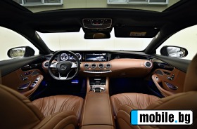 Mercedes-Benz S 63 AMG COUPE 4Matic DESIGNO 360 BURMESTER AKRAPOVIč  | Mobile.bg   7