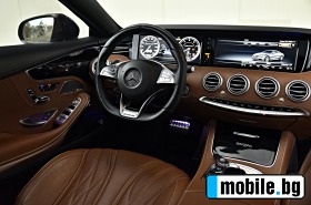 Mercedes-Benz S 63 AMG COUPE 4Matic DESIGNO 360 BURMESTER AKRAPOVIč  | Mobile.bg   9