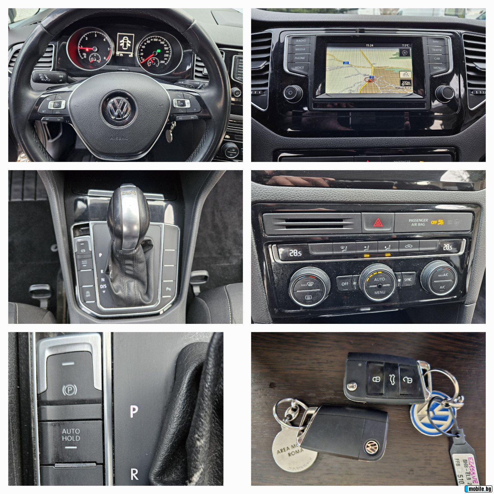 VW Golf 1,6 TDI DSG Sportswan | Mobile.bg   15