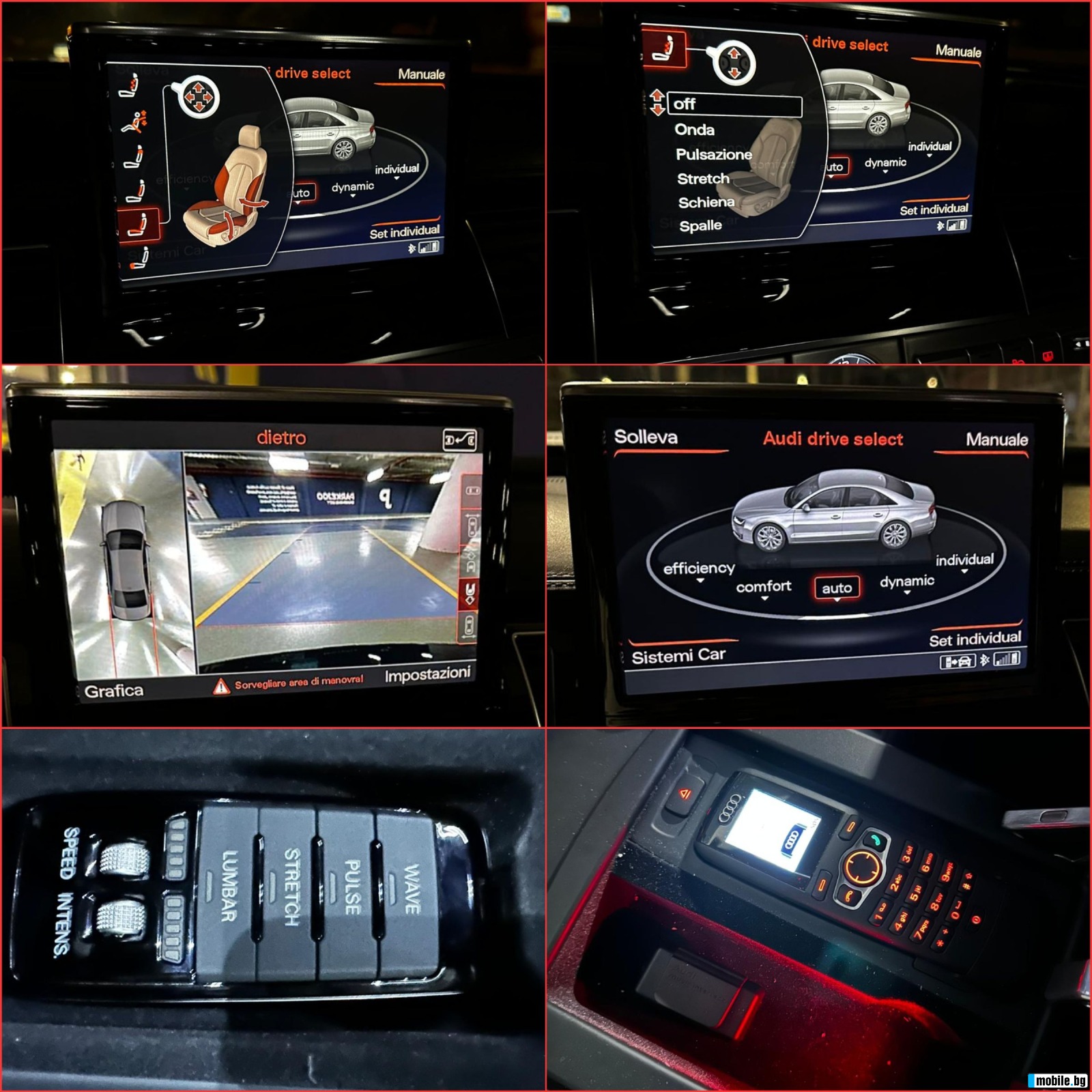 Audi A8 LONG/MATRIX/3xTV/BANG&OLUFSEN/  | Mobile.bg   17