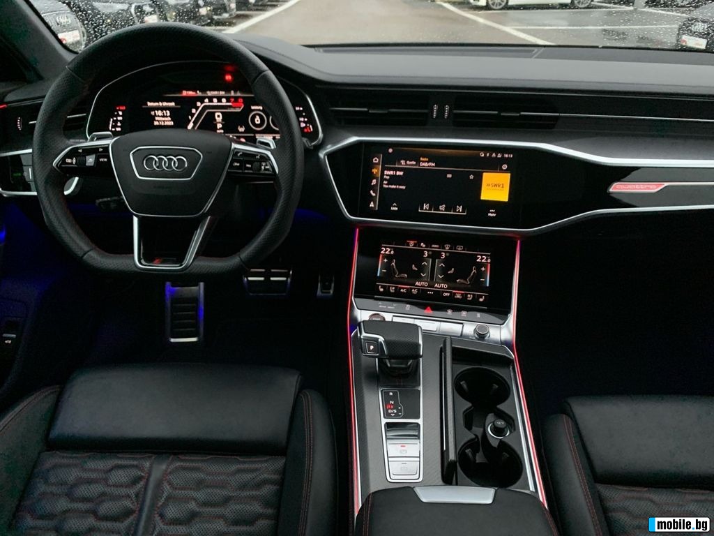Audi Rs6 / CERAMIC/ DYNAMIC/ PANO/ B&O/ 360/ MATRIX/ 22/   | Mobile.bg   9