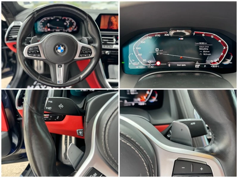 BMW 850 i= xDrive= M8-Performance= Stage 1= HUD= Soft Clos, снимка 15 - Автомобили и джипове - 46007991