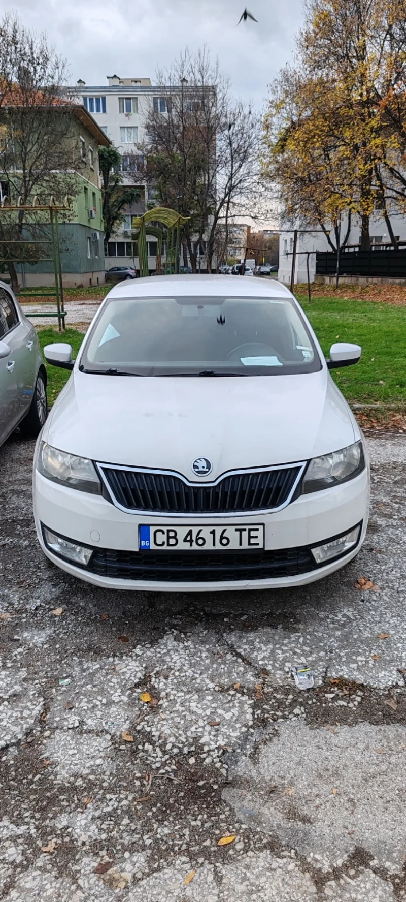 Skoda Rapid Регистрация, гуми, стегната 