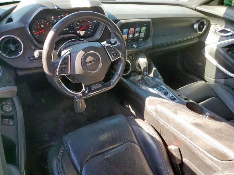 Chevrolet Camaro SS* КОЖА* КЛИП НА ДВИГАТЕЛ, снимка 8 - Автомобили и джипове - 53180381