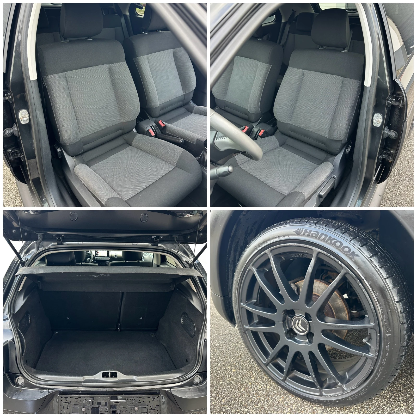 Citroen C4 Cactus 1.6HDi Black Design* Навигация* Камера* Euro 6*  | Mobile.bg — изображение 17
